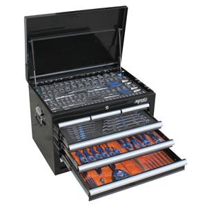 SP Tools 211 Piece Metric SAE Custom Series Tool Kit SP50121