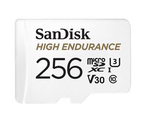 SanDisk MircoSD 256GB High Endurance 100MB/s C10 U3 V30 Home Monitoring Camera