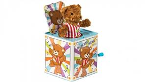 Schylling Little Classics Dancing Bear Jack In The Box