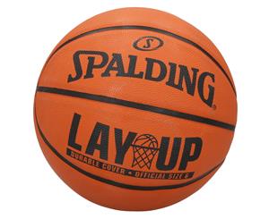 Spalding Lay-Up Size 6 Basketball - Orange/Black