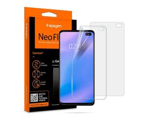 Spigen Galaxy S10 Plus Screen Protector Genuine SPIGEN Neo Flex HD Film 2PCS PER PACK [ColourClear]