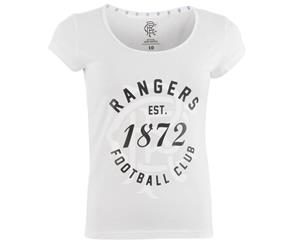 Team Women FC 1872 T Shirt Tee Top Ladies - White