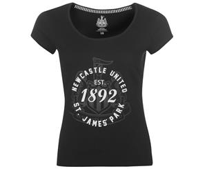 Team Women United FC 1892 T Shirt Tee Top Ladies - Black
