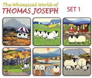 Thomas Joseph Set of 6 Coasters Set 1