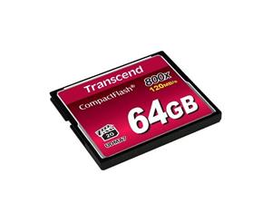Transcend 64GB 800x Compact Flash (Premium)