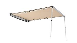 Wallaroo 2x2.5m Car Side Awning Roof Top Tent - Sand