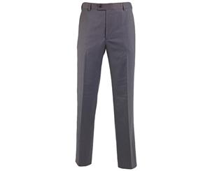 Alexandra Mens Icona Flat Front Formal Work Suit Trousers (Charcoal) - RW3453