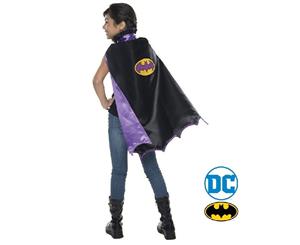 Batgirl DC Cape Child Costume Accessory