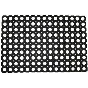 Bayliss 100 x 150cm Black Commercial Rubber Ring Mat