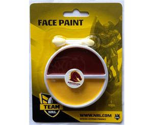 Brisbane Broncos NRL Face Paint * Team Colour Paint