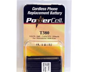 CTB78 POWERCELL 3.6V Nimh 850Mah Phone Battery Replaces Panasonic Hhrp104 Nimh Tagged Phone Battery 3.6V NIMH 850MAH PHONE BATTERY