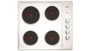 Chef 600mm 4 Solid Element Electric Stainless Steel Cooktop