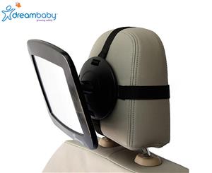 Dreambaby Adjustable Backseat Car Mirror - Black