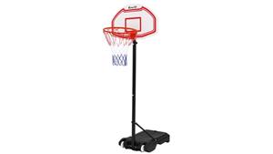 Everfit 2.1m Adjustable Portable Basketball Stand Hoop - White