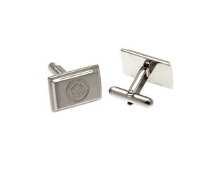 Leicester City Fc Stainless Steel Cufflinks (Silver) - TA2511