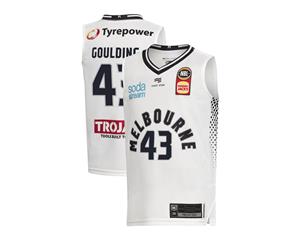 Melbourne United 19/20 NBL Basketball Youth Authentic Away Jersey - Chris Goulding