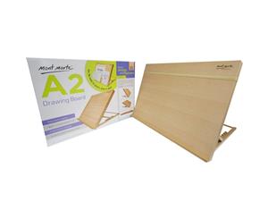 Mont Marte Drawing Board A2 With Elastic Band - Table Easel