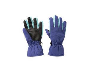 Mountain Warehouse Kid Kids Waterproof Ski Glove Gloves - Purple