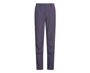 Mountain Warehouse Wms Explore Womens Capri Zip Off Trouser Zip-Off Trousers - Purple