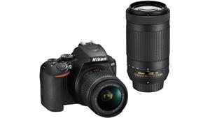 Nikon D3500 DSLR Camera with 18-55mm + 70-300mm Lens Kit
