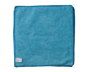 Pack of 10 Oates Microfibre Cloth Blue Pack of 10