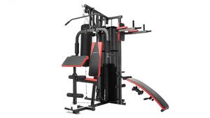PowerTrain Multi-Station Home Gym with Punching Bag