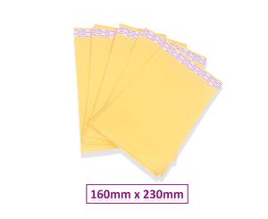 Premium Business C5 Envelope #01 - Yellow 160x230mm Kraft Laminated Mailer