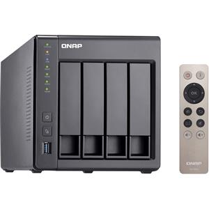 QNAP (TS-451+-2G) 4 Bay+ NAS2GB RAM 2x Gigabit Ethernet 2x USB3 2x USB2 1x HDMI