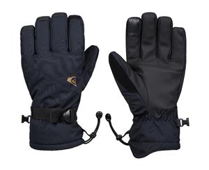Quiksilver Mens Mission Insulated Ski Snowboard Gloves - Black