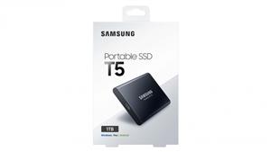 Samsung T5 USB3.1 Type-C 1TB Portable SSD - Black