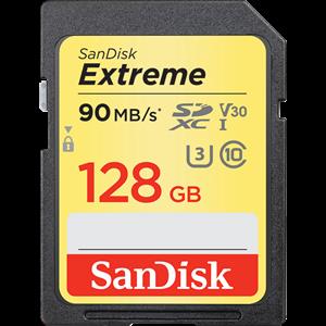 SanDisk Extreme (SDSDXV5-128G-GNCIN) SDXC SDXV5 128GB V30 U3 C10 UHS-I