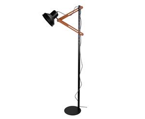 Scandinavian Adjustable Black Floor Lamp