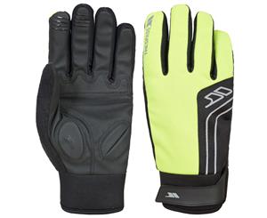 Trespass Adults Unisex Turbo Football Sports Reflective Gloves (Hi Visibility Yellow) - TP3857