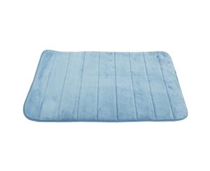 Velosso Memory Foam Spa Bath Mat (Blue) - BR392