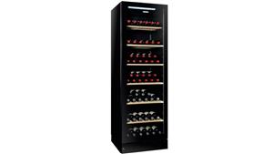 Vintec 170-Bottle Multizone Left Hinge Wine Cabinet - Black