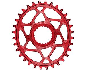 absoluteBLACK Oval Shimano XTR M9100 34T Chainring Red