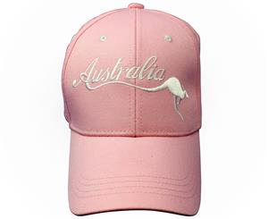 Australiana Caps - Kangaroo Pink Design