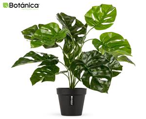 Botanica Artificial 45cm Monstera Plant - Green