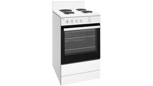 Chef 540mm Freestanding Electric Cooker with Conventional Oven - White