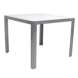 Hartman 90 x 90cm Dali Gloss Silver Table