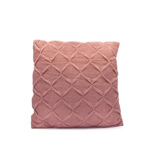 Home Design 43 x 43cm Dusty Pink Interior Cable Cushion
