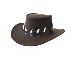 Jacaru 1036 CapeYork Exotic Hats - Brown