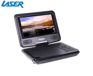 Laser DVD-PORTABLE-7B DVD Player Portable 7" Wide Screen