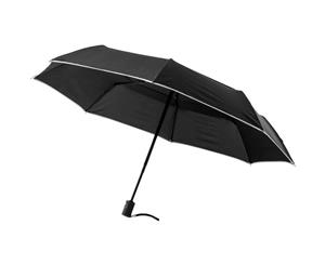 Luxe 21 Inch Scottsdale 2 Section Full Automatic Umbrella (Solid Black) - PF2234