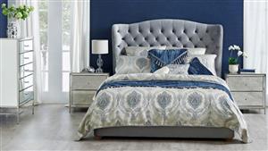 Moreno Champagne Queen Quilt Cover Set