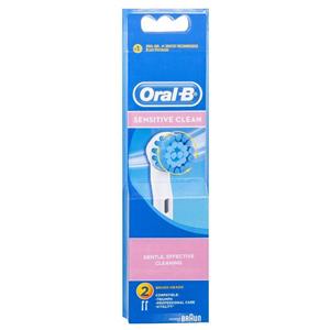 Oral-B Sensitive Clean Replacement Electric Toothbrush Heads 2 Refills