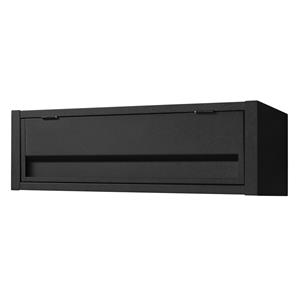 Pinnacle 265 x 900 x 230mm Matte Black Slimline Cabinet