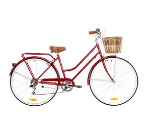 Reid Classic PLUS Vintage Bike Ladies Bikes Retro BICYCLE Shimano 7 - Speed - Burgundy