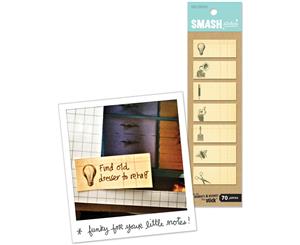 SMASH Stickies 70/Pkg-Write In