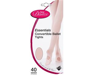 Silky Womens/Ladies Dance Essential Convertible Tights (1 Pair) (Pink) - LW401